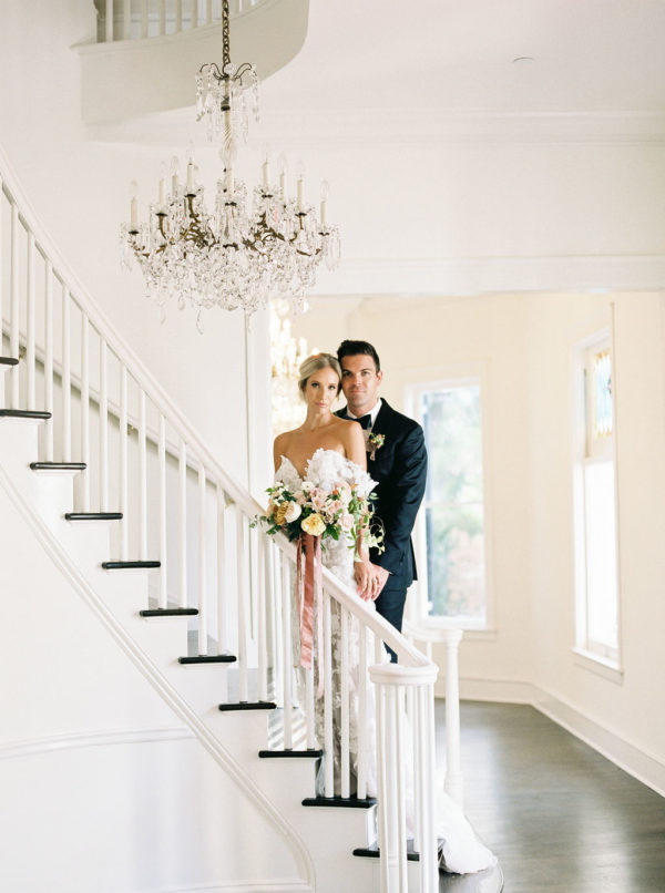 inside view of woodbine mansion, an austin wedding venue